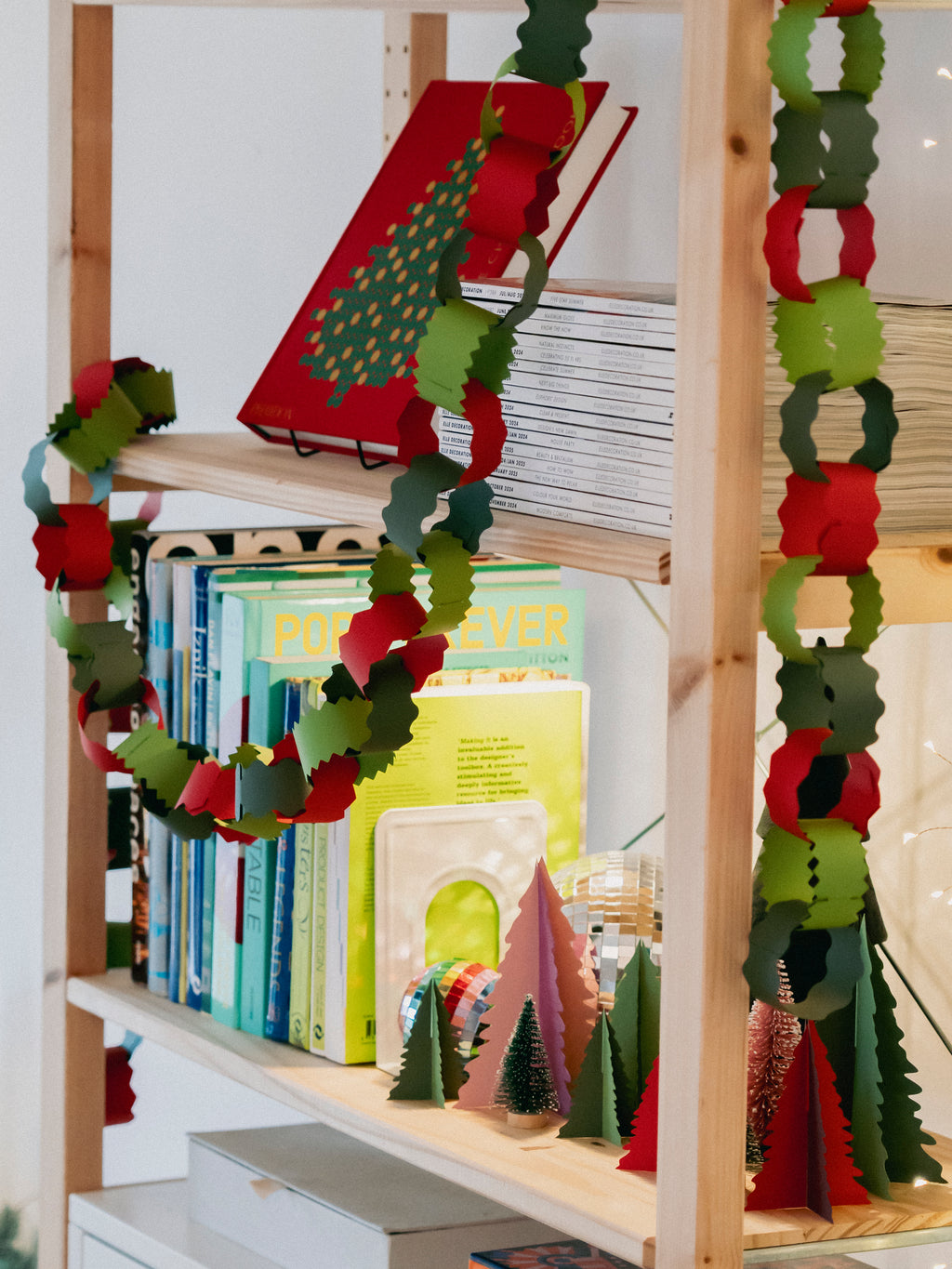 Weihnachtspapierkette