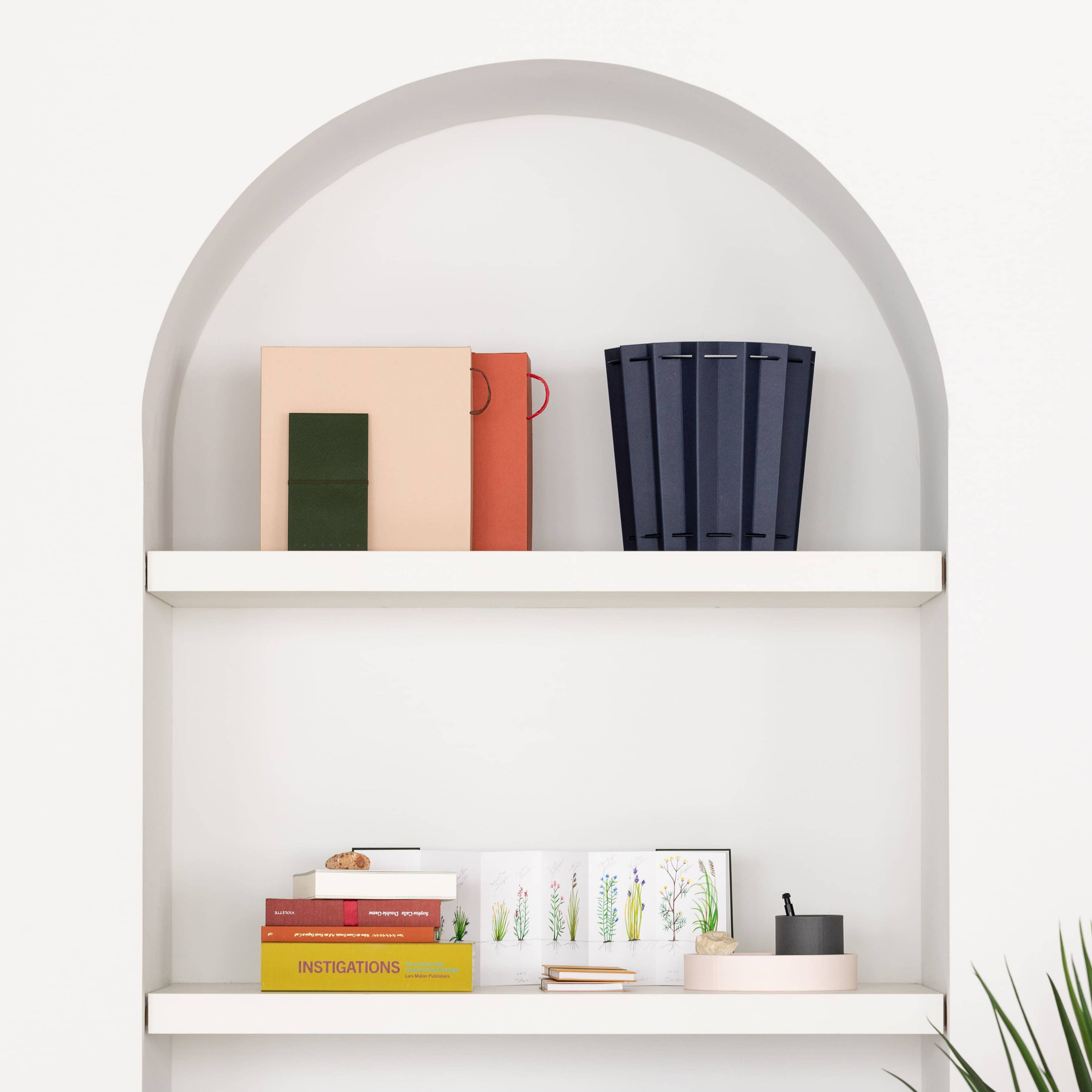 ZIGZAG BOX storage box, trash can, accessory box: Light Gray
