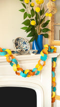 Summer Paper Chain, 10 ft long, 3 meters