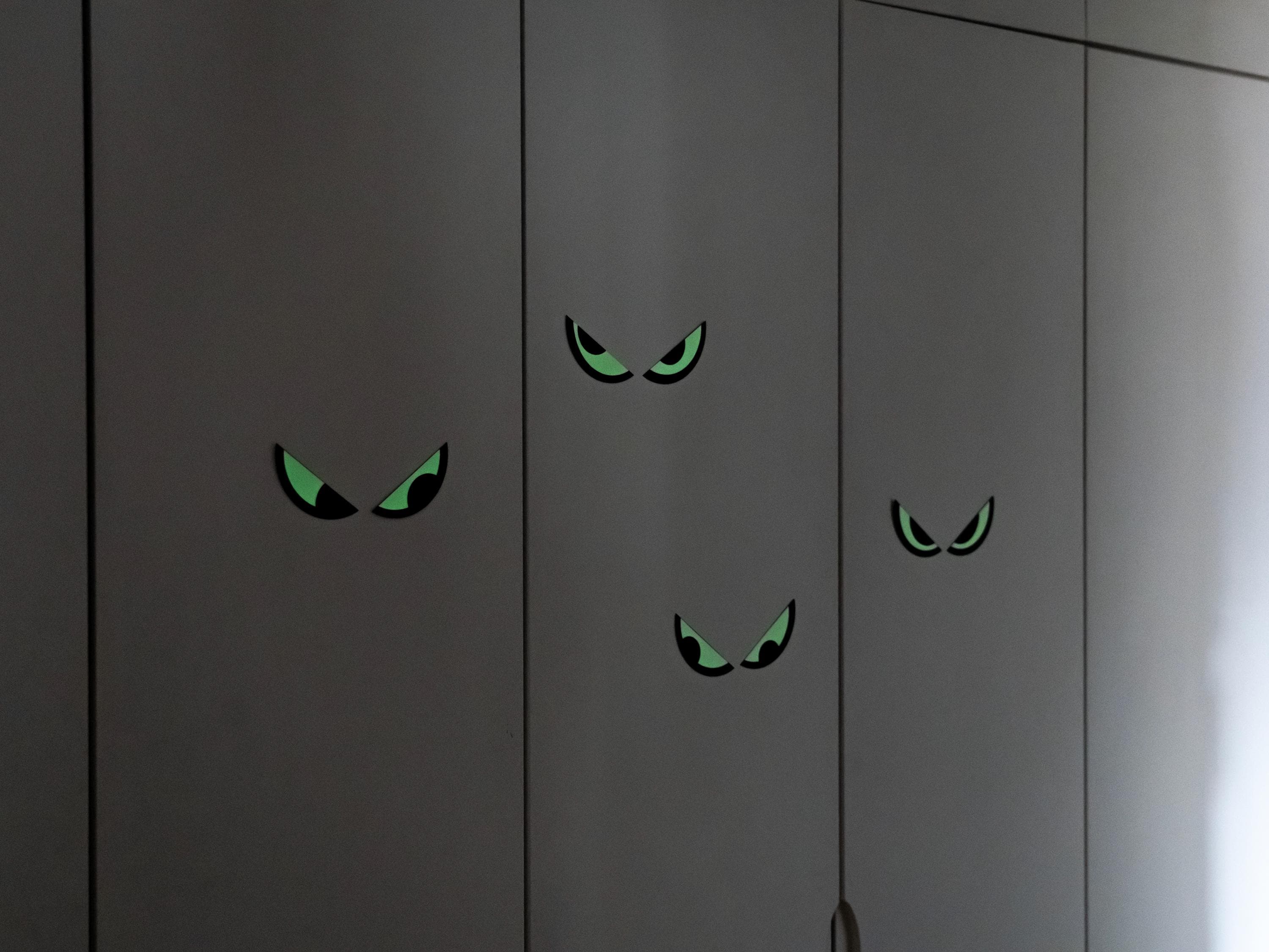 Glow in the Dark Eyes Halloween Decor, Halloween Party Decoration