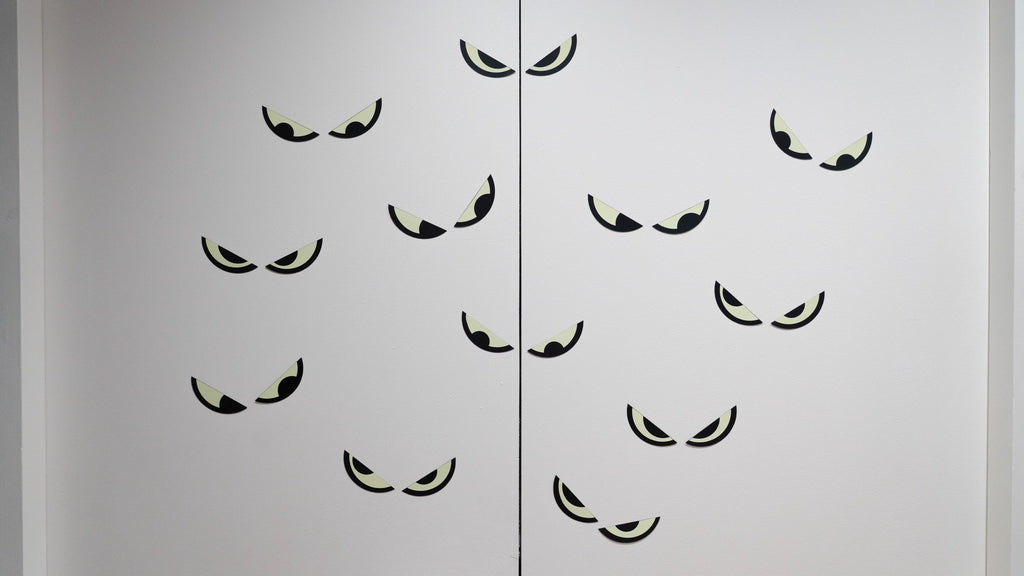 Glow in the Dark Eyes Halloween Decor, Halloween Party Decoration