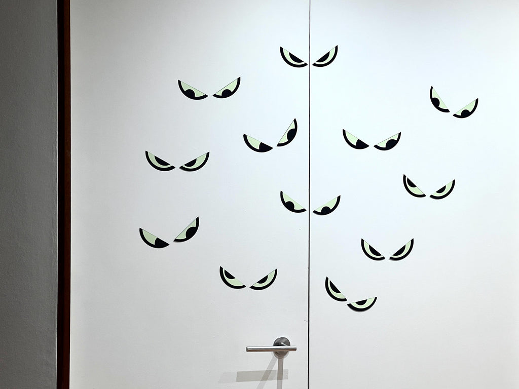 Glow in the Dark Eyes Halloween Decor, Halloween Party Decoration