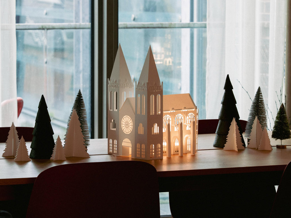 White Paper Cathedral Model