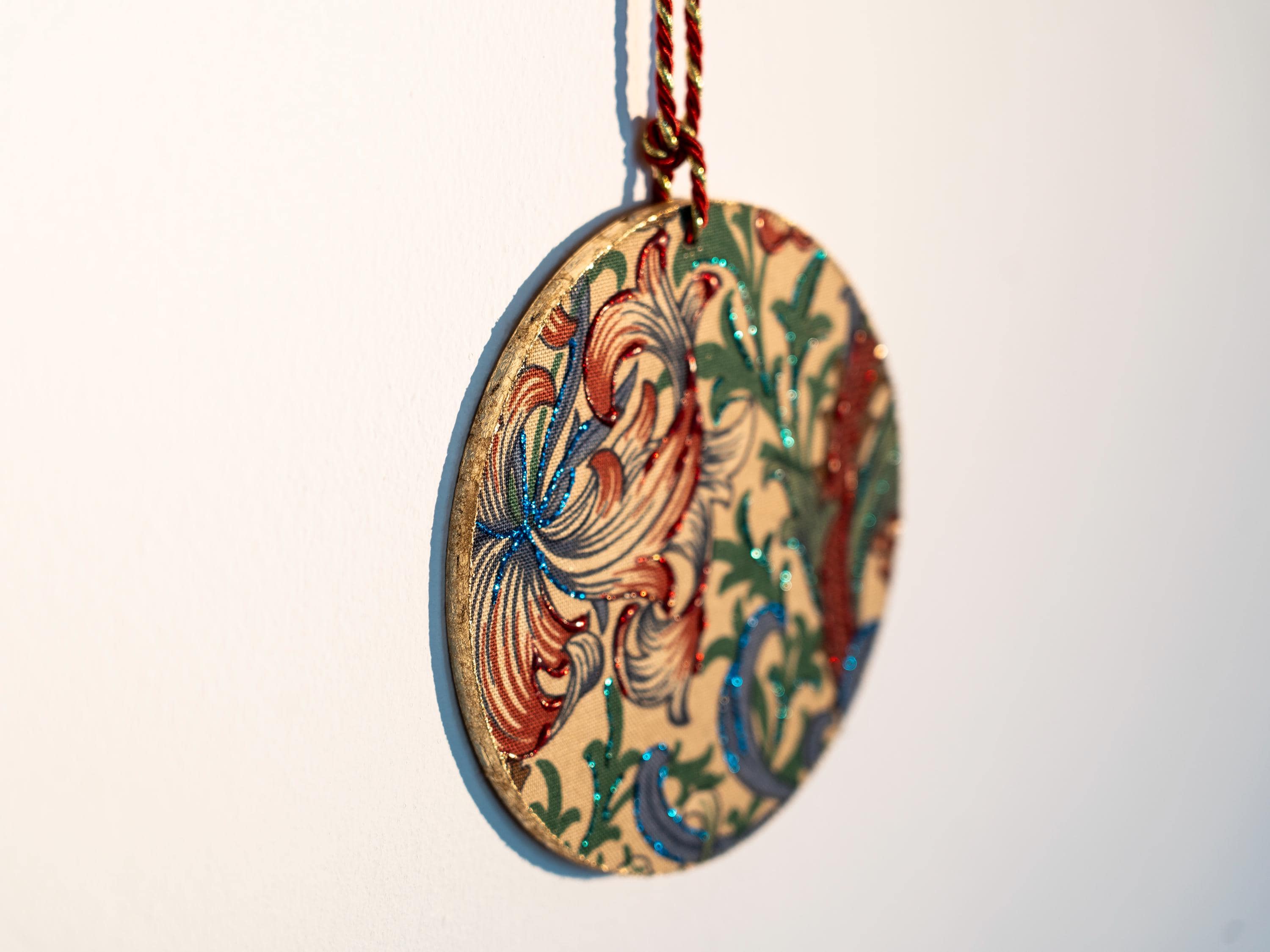 Golden Lily Handcrafted Hanging Wall Decor