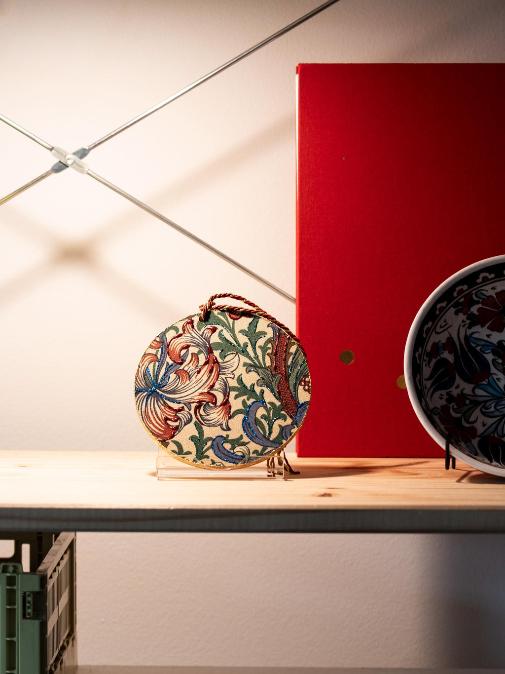 Golden Lily Handcrafted Hanging Wall Decor