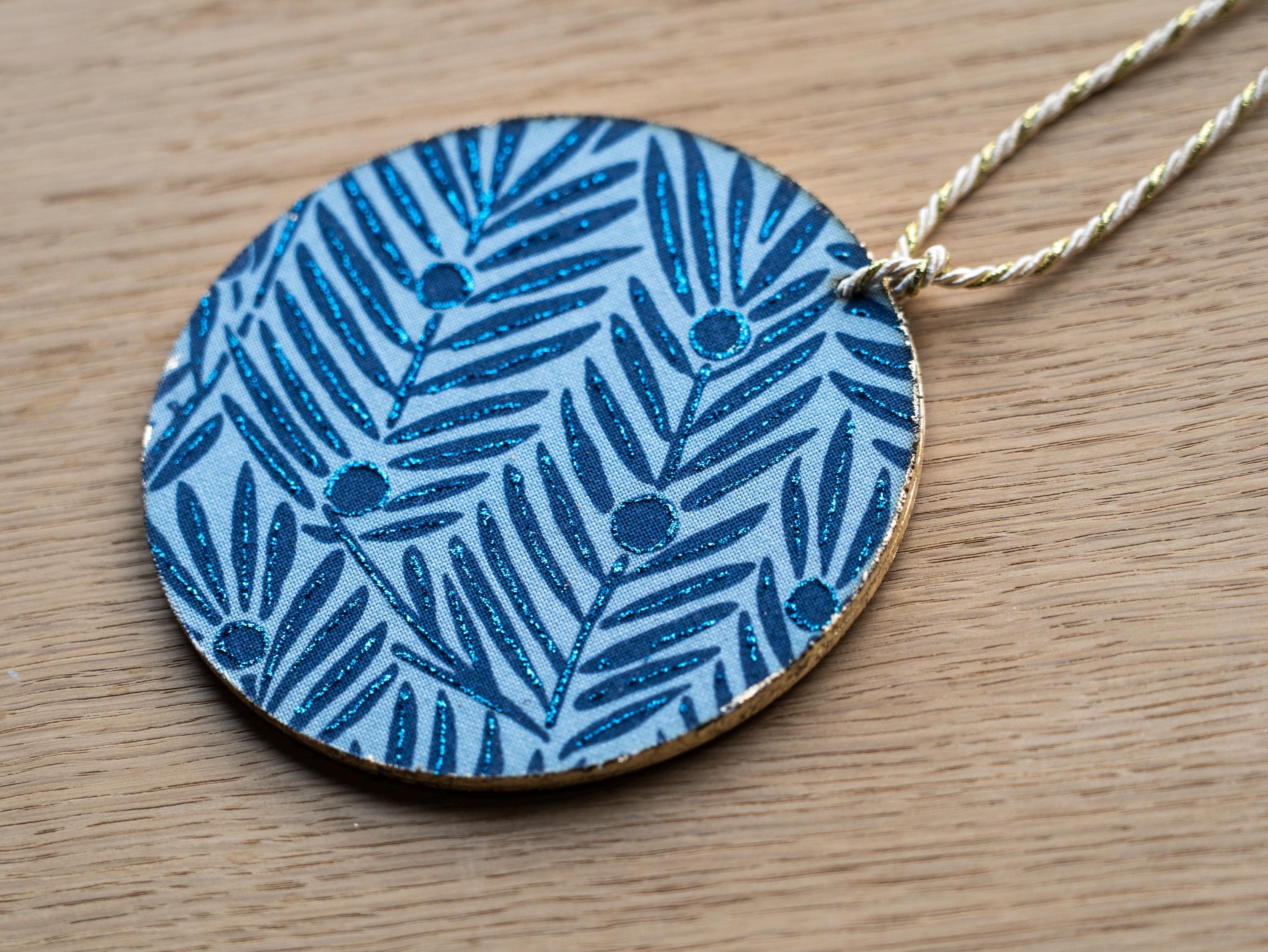 Yew & Aril Handcrafted Hanging Wall Decor