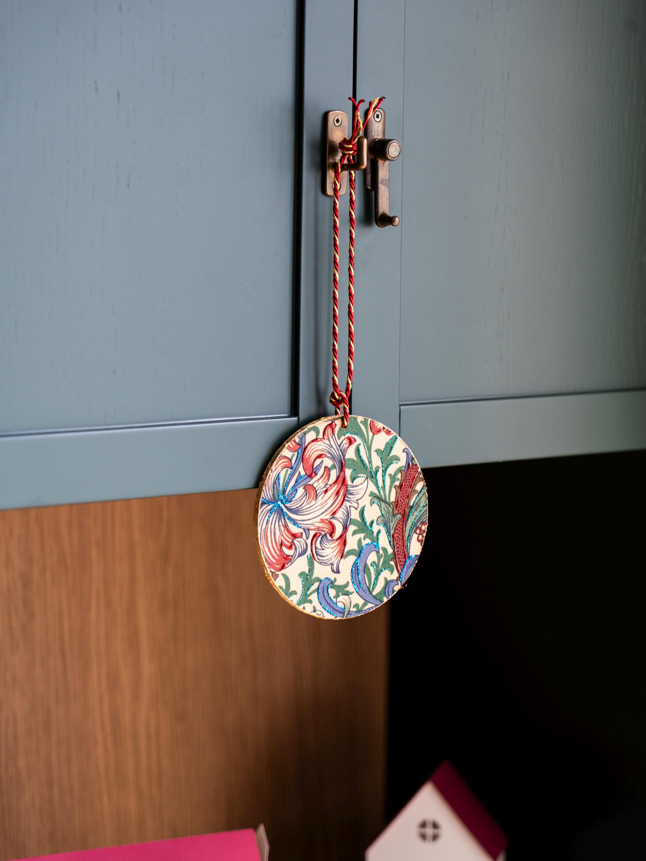 Golden Lily Handcrafted Hanging Wall Decor