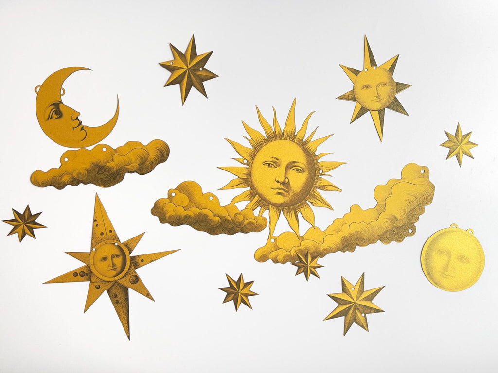 Golden Celestial Decor