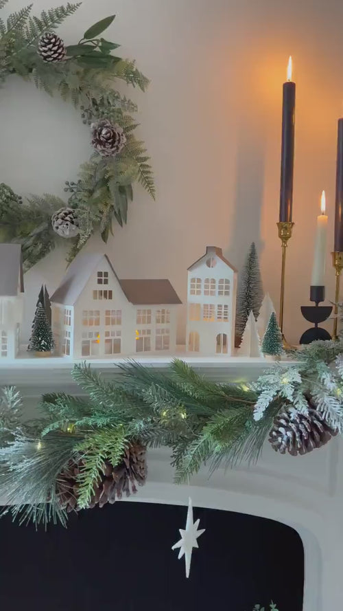 Norrska Modern Christmas Village, Set 01
