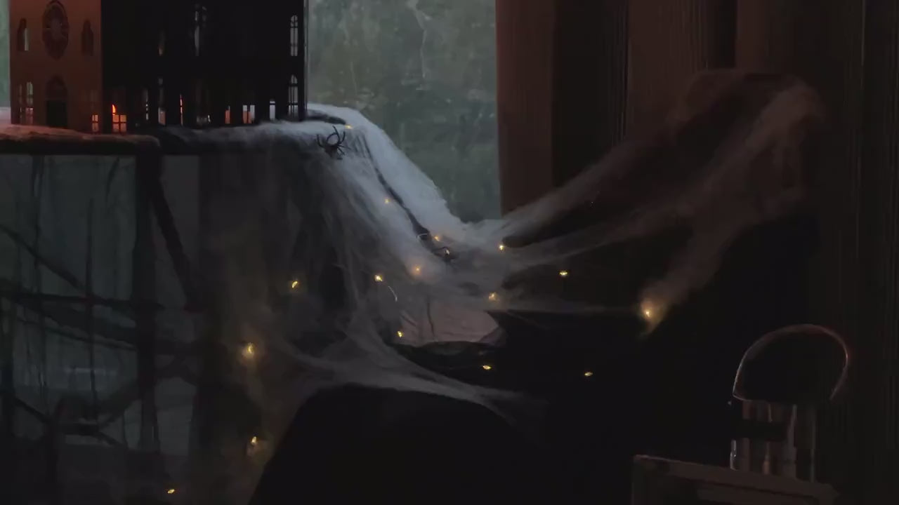 Gothic Halloween Cathedral, Dark and Spooky Decoration