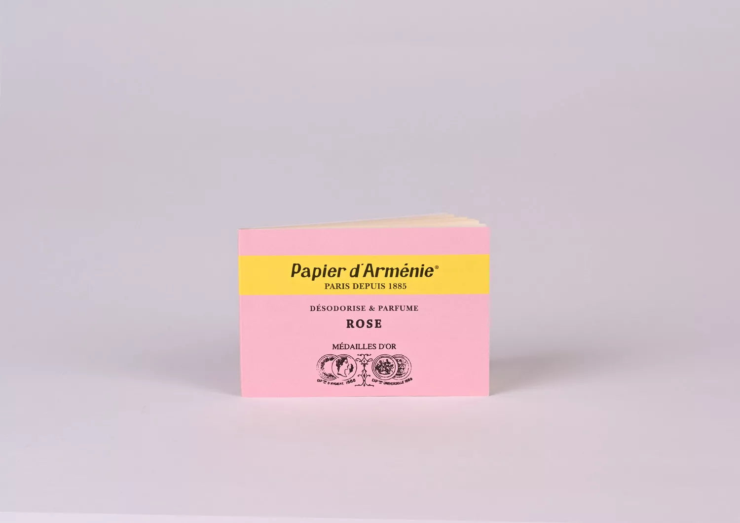 papier d'armenie rose booklet