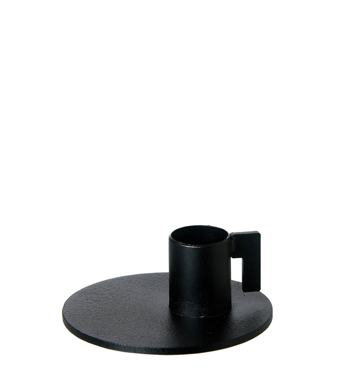 Taper Candle Holder. Black