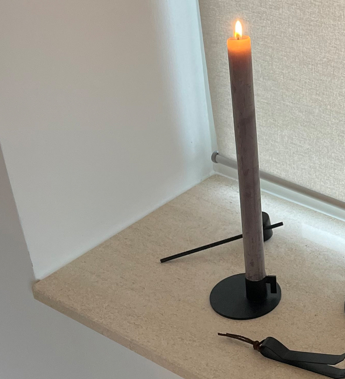 Timber® Taper Candles, set of 2, Wine